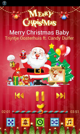 Merry Christmas TTPod Skin 1 تصوير الشاشة