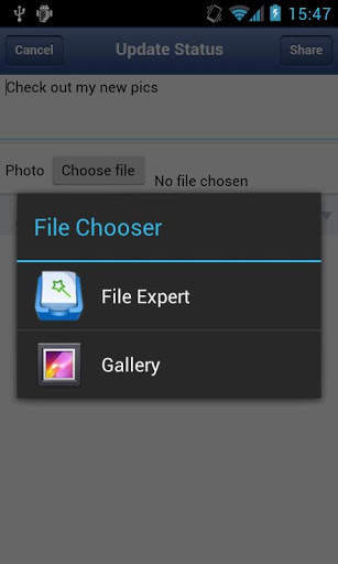 Connector to Facebook screenshot 3