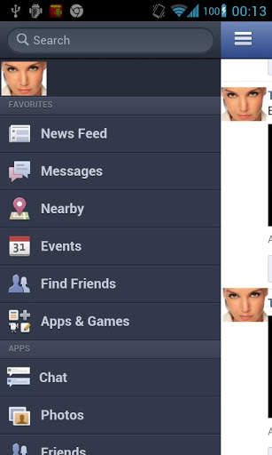 Connector to Facebook screenshot 1