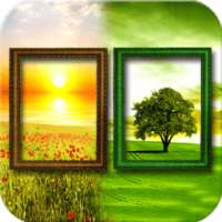 Nature Photo Frames Dual on 9Apps