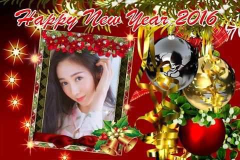 Happy New Year Photoframe LWP screenshot 1