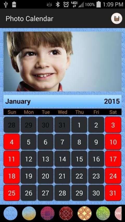 Photo Calendar скриншот 2