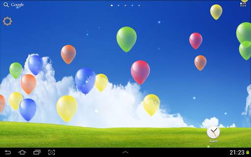 Galaxy S4 Floating Balloons screenshot 2