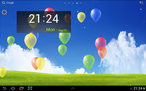 Galaxy S4 Floating Balloons screenshot 1