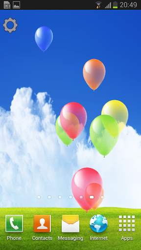 Galaxy S4 Floating Balloons screenshot 4
