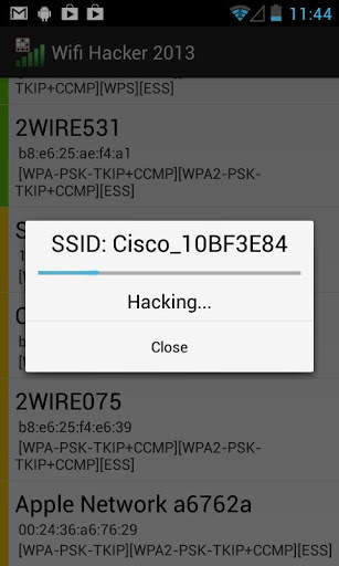 Wifi Hacker 2013 screenshot 2