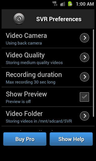 Secret Video Recorder Beta 3 تصوير الشاشة