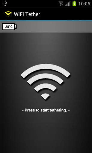 WiFi Tether for Root Users screenshot 1
