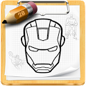 How to draw heros icon
