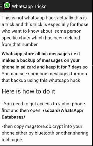 WhatsApp Best Tricks screenshot 2