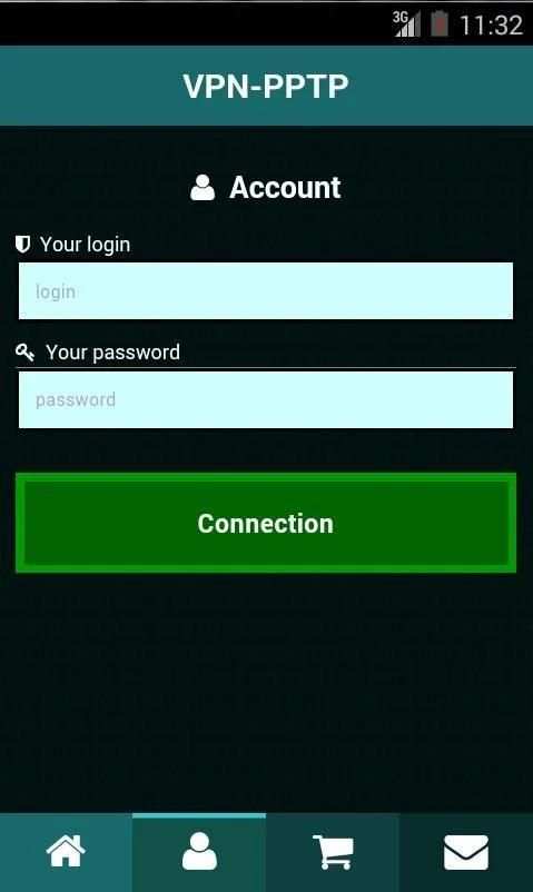 VPN-PPTP स्क्रीनशॉट 1