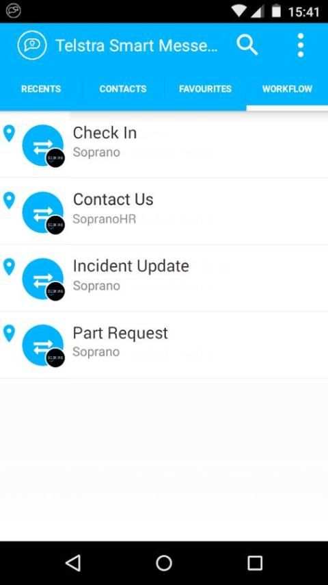 Telstra Smart Messenger screenshot 3