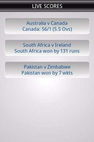 World Cup Cricket - Live Score screenshot 4