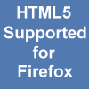 HTML5 Supported for Firefox आइकन