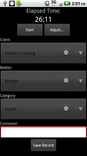 MobileTrack screenshot 2