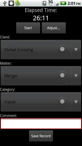 MobileTrack screenshot 2