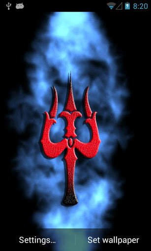 Shiv Trishul Live Wallpaper screenshot 1