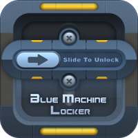 Blue machine GO Locker Theme on 9Apps