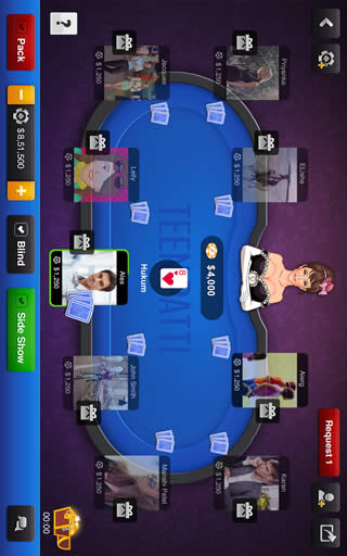 Teen Patti Three Cards Poker screenshot 1