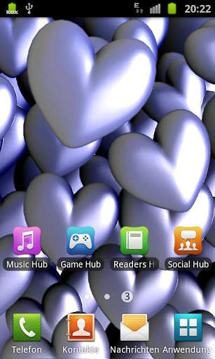 Hearts 3D Free Live Wallpaper screenshot 5
