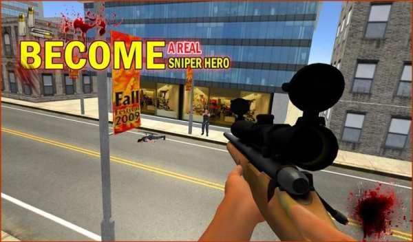 Modern Sniper Killer 3D screenshot 2