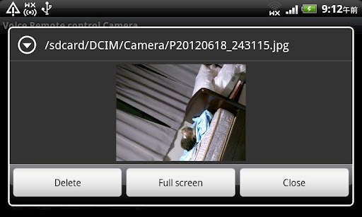 Voice Remote control Camera screenshot 2