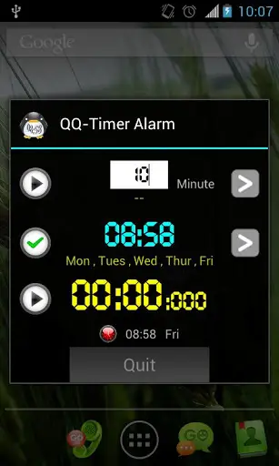 QQ Timer,StopWatch,Alarm Clock 1 تصوير الشاشة