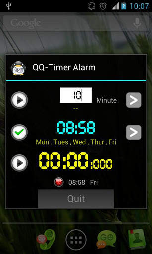 QQ Timer,StopWatch,Alarm Clock screenshot 1