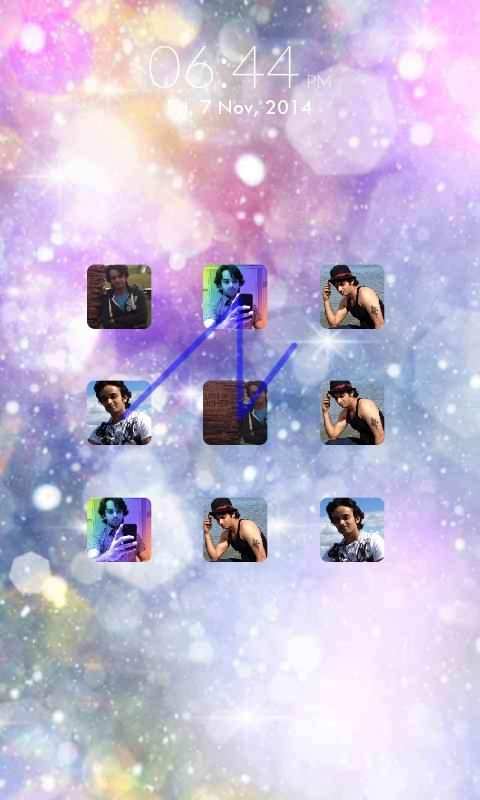 Photo Pattern Lock Screen screenshot 9