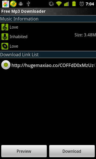Free Mp3 Downloader screenshot 3