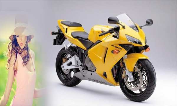 Racing Bike Photo Frame screenshot 1