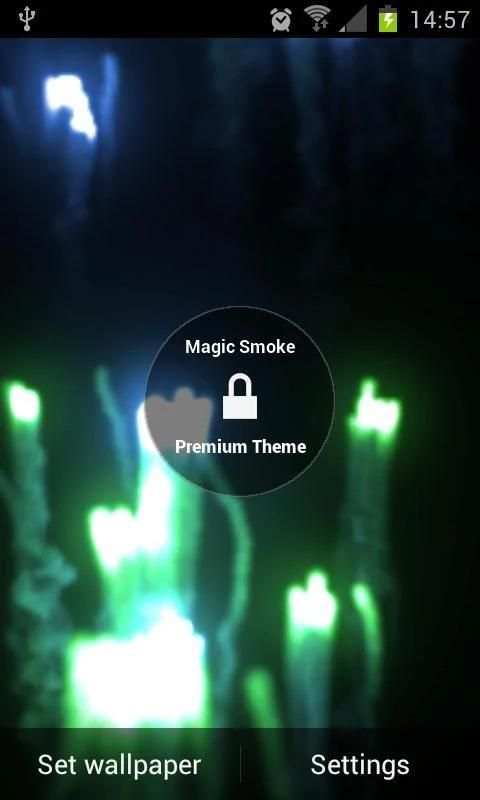 Magic Smoke 3D Live Wallpaper screenshot 2
