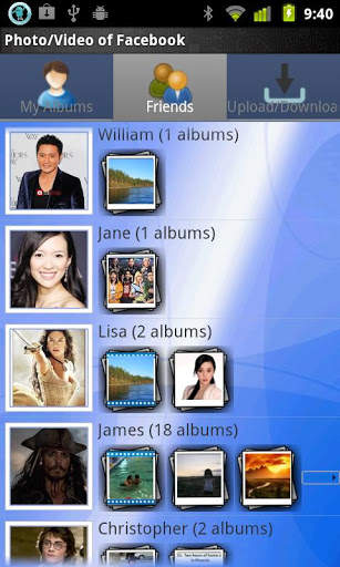 Power Album for Facebook screenshot 2