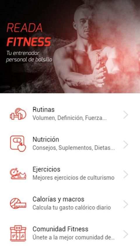 Reada Fitness, Rutinas & Gym 1 تصوير الشاشة