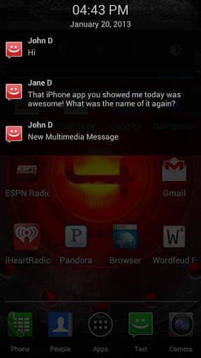iPhone Text Notifications Free screenshot 5