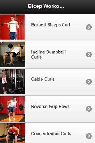Best Bicep Workouts Revealed screenshot 1