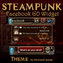 Steampunk Facebook GO Widget icon
