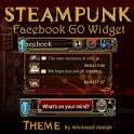 Steampunk Facebook GO Widget