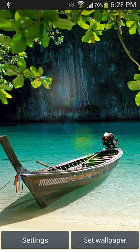 Nature Live Wallpaper 3 تصوير الشاشة
