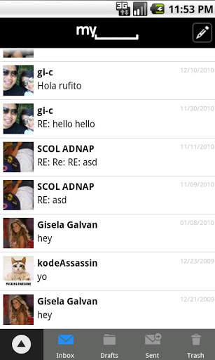 Myspace screenshot 3