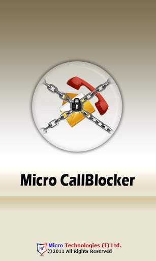 Micro CallBlocker screenshot 1