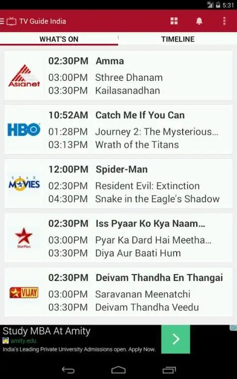TV Guide India screenshot 16