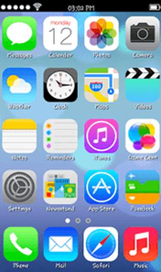 Real iOS 7 Launcher screenshot 1