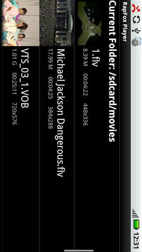 Rapfox Video Player 2011 screenshot 3