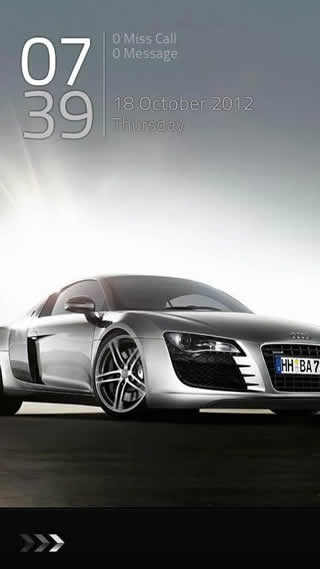 Audi Lock Screen screenshot 1