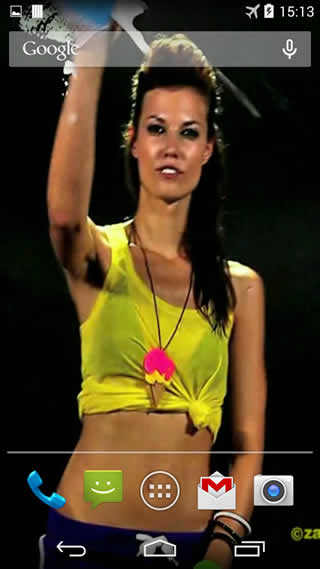 Girl Washing Screen screenshot 1