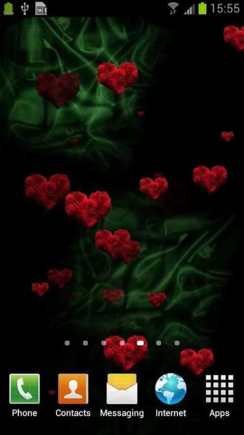 Hearts Live Wallpaper FREE स्क्रीनशॉट 6