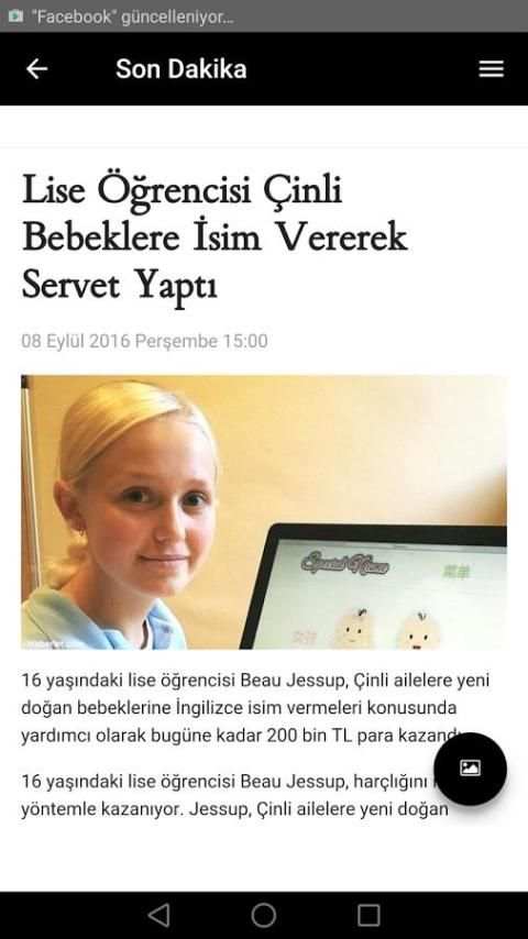 Son Dakika Haber (Lite) screenshot 2