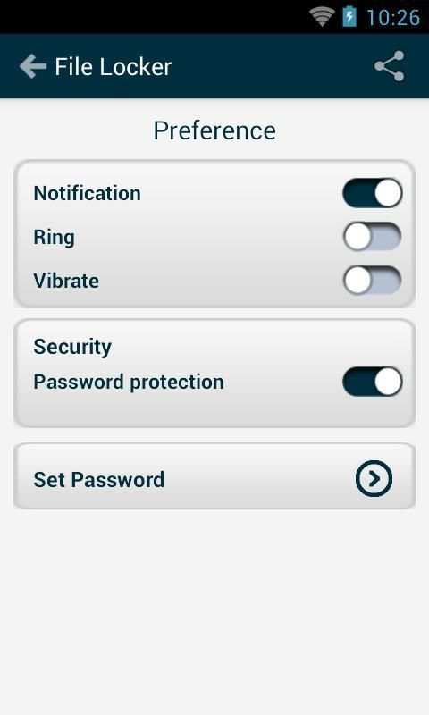 File Locker screenshot 1