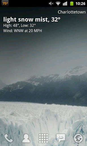 GO Weather Wallpaper Theme 1 screenshot 4